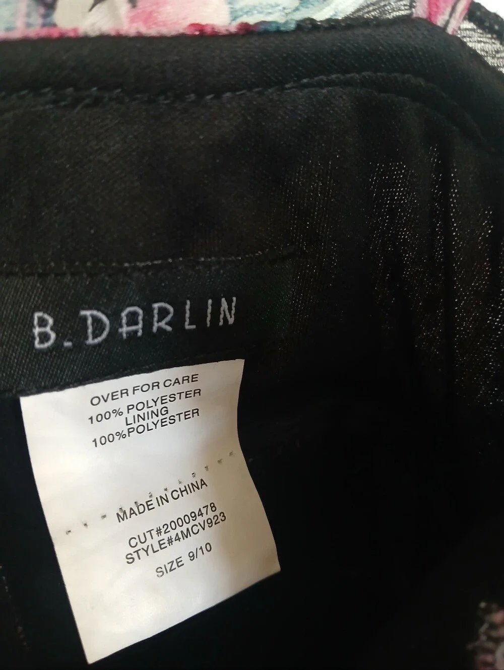 B Darlin occasion special vintage